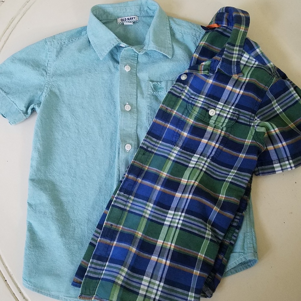 Boy bundle of 2 short sleeve tops